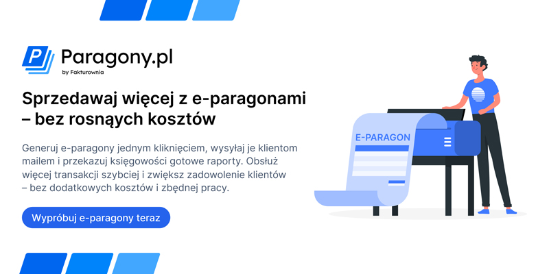 E-paragony – jak sprzedawać więcej i obniżyć koszty księgowe