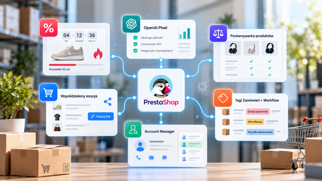 Custom PrestaShop modules by Tebim – solutions that extend your store's capabilities