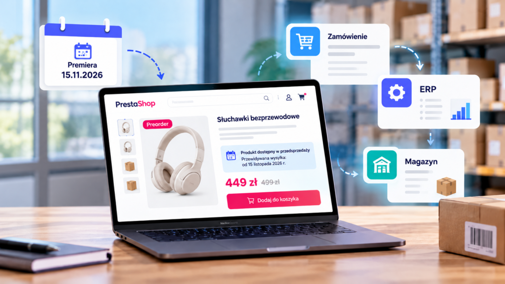 Preorder PrestaShop – jak uruchomić przedsprzedaż?